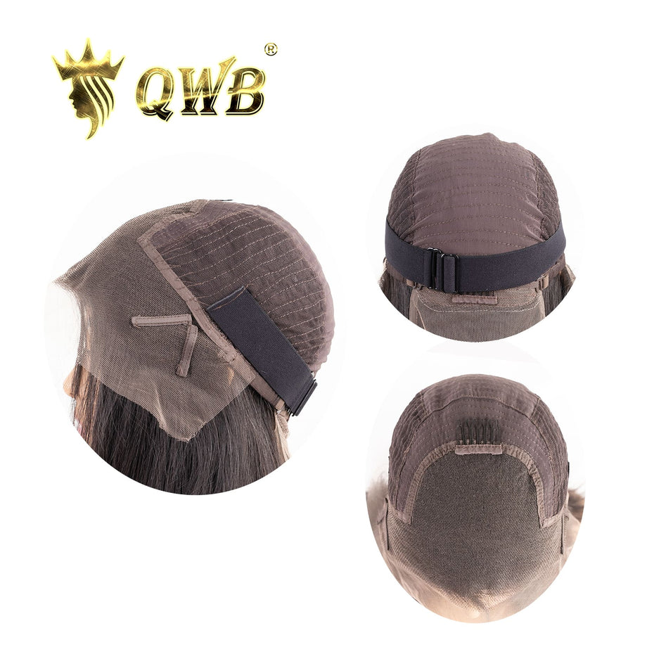 (3 Pack) Qfitt – Center Parting U-Part Wig Cap with Lace #5015